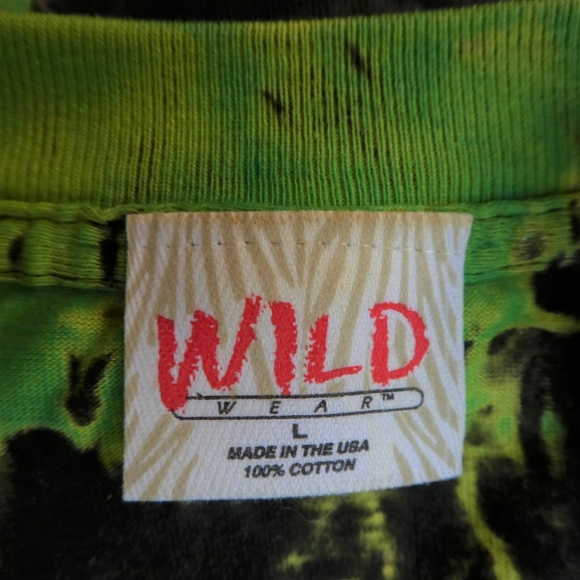 Wild Wear Tee T Shirt USA Archie Carr L Frogs - Picture 6 of 7